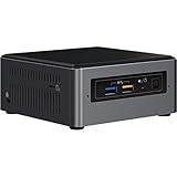Intel NUC NUC7i5BNH Mini PC, Intel Core i5-7260U 2.2GHz, 8GB DDR4, 250GB SSD, Windows 10 Pro, WiFi, BT 4.2, HDMI, Thunderbolt 3, 4k Support, Dual Monitor Capable