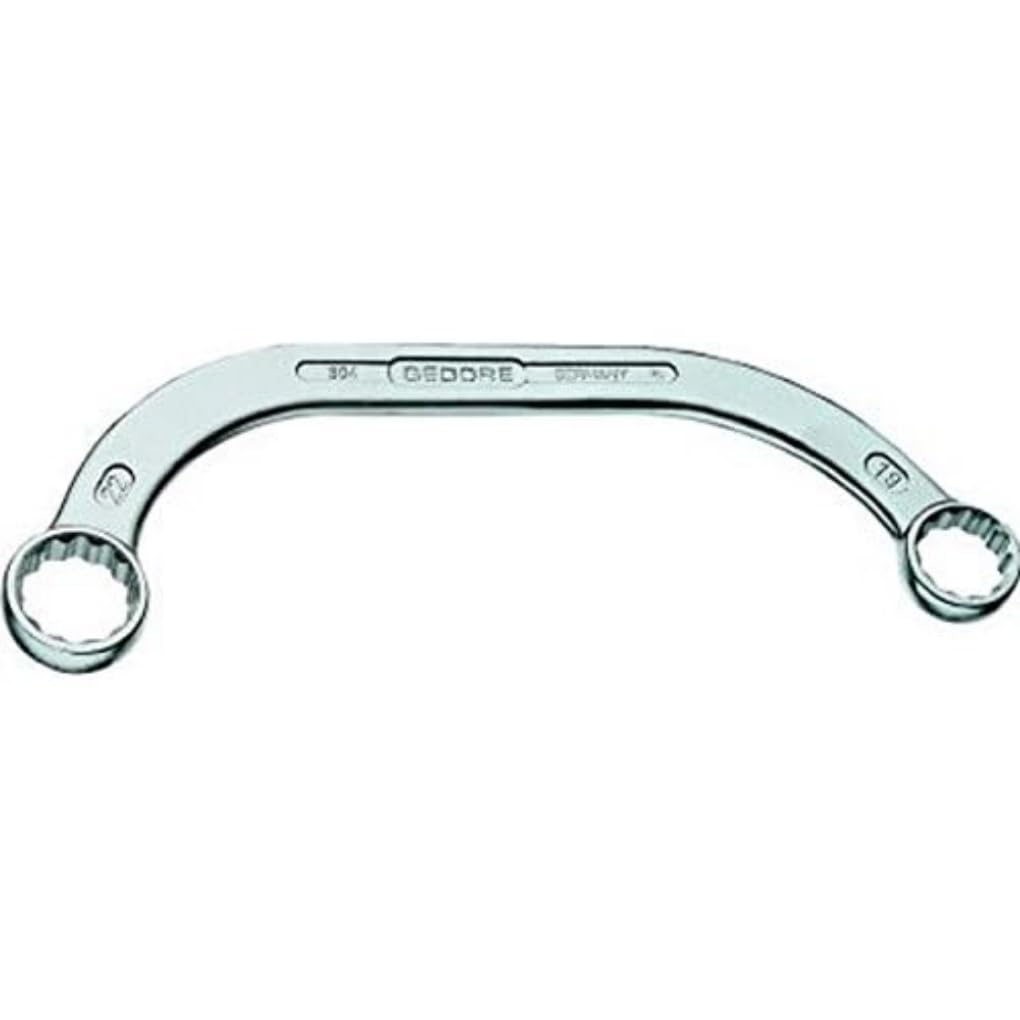 Gedore 304 19x22 Half-moon ring spanner 19x22 mm