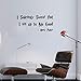 HJ Vinyl Wall Decal Sticker : I Solemnly Swear That I Am up to No Good Harry Potter Quote Bedroom Bathroom Living Room Picture Art Peel & Stick Mural Size: 10 inches X 22 inches