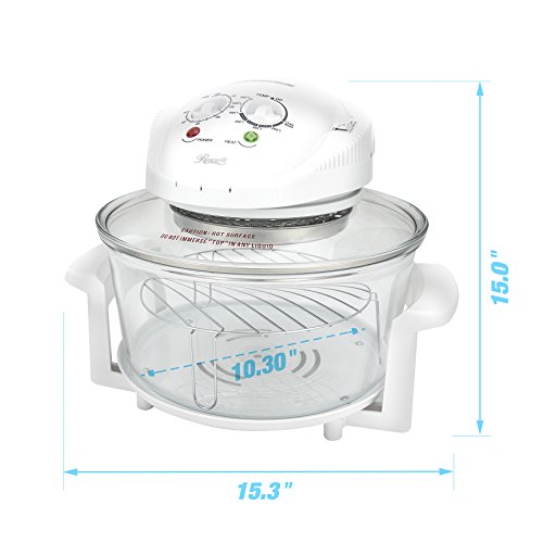 Rosewill RHCO15001 Infrared Halogen Convection Oven with Stainless