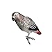 Old World Christmas African Grey Parrot Glass Blown Ornament