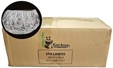 Spa Pedicure Disposable LINER 200 pcs per carton - SUPER GOOD DEAL - 12 CENT each - for NAIL and MASSAGE SALON (1)