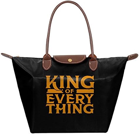 King Of Everything Womens Fashion Waterproof Tote Shoulder Bag Cosmetic Bags