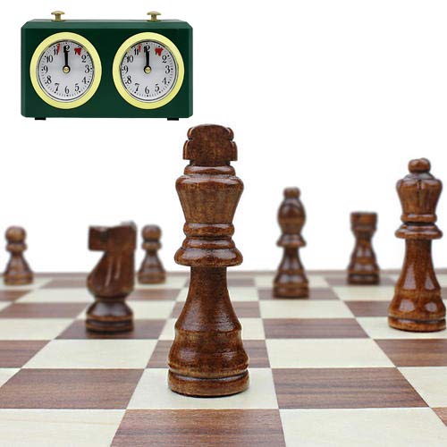 Mechanical Chess Clock Analog for Board Games Chess Timer Clock Official Clocks Timers No