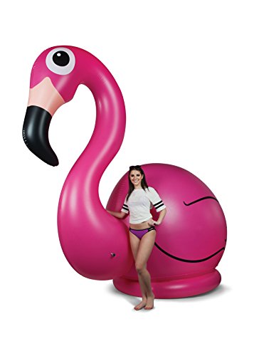 huge inflatable flamingo