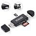COCOCKA USB C Memory Card Reader, 3-in-1 Micro USB to USB Type-C OTG Adapter and USB 2.0 Portable Memory Card Reader for SDXC, SDHC, SD, MMC, Micro SDXC, Micro SD, Micro SDHC Card and UHS-I Cards primary