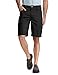 CQR Men's Quick Dry Stretch Hiking Cargo Shorts, Lightweight Water Resistant Tactical Casual, Golf & Outdoor with Pockets, Urban Driflex Zip Black, 36