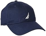 Nautica Men's Twill 6-Panel Cap, Navy, One Size
