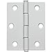 Flat Tipped Butt Hinge w/Removable Pin, 2