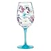 Enesco Designs by Lolita Seahorse Acrylic Wine Glasses, Set of 2, 16 oz.