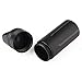 ALTTIMERY Waterproof Capsule Seal Bottle Holder Case Container Dry Box Outdoor Survival Emergency EDC Tool (black)