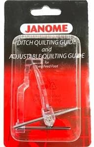 Janome Ditch Quilting &amp; Adjustable Quilting Guide For Even Feed Foot #214518005