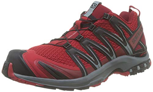 SALOMON Men's XA Pro 3D Trail Running Shoe (9.5 M US, Barbados Cherry/Stormy Weather/Black) SALOMON Men's XA Pro 3D Trail Running Shoe (9.5 M US, Barbados Cherry/Stormy Weather/Black)