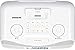 Sangean RCR-10 FM-RDS (RBDS) / AM/Aux-in Digital Tuning Atomic Clock Radio Compatible with 30 Pin iPod or iPhone (White) with Free Bluetooth Music Receiver (Certified Refurbished)thumb 2