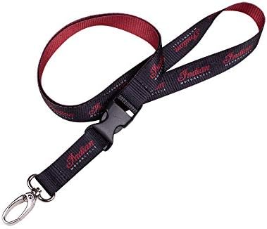 Indian Motorcycle Script Logo Lanyard - OneSize
