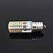 Bonlux 2W E12 LED Candelabra Chandelier Light - 120V T3/T4 Candelabra Base LED Bulb Daylight 6000K, 20W Halogen Replacement Bulb for Ceiling Fan, Desk Lamp (5-Pack)