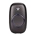 STARPOINT Extra Add-On Remote Transmitter Button for the STARPOINT Expandable Wireless Multi-Unit Long Range Doorbell Chime Alert System, Model LT, Scratch Resistant Matte Black