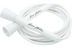 Honor Athletics Speed Rope, Skipping Rope - Best for Double Under, Boxing, MMA, Cardio Fitness Training Condition - Adjustable 10ft - Jump Rope