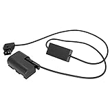 GyroVu High Power (4.5 Amps) D-Tap to Canon LP-E6 Dummy Battery 30' Straight Intelligent Adapter Cable with Reverse Polarity protection (V2)