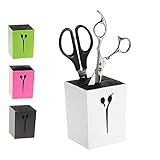 Anself Professional Hair Scissor Holder Hair Salon Tools Holder Hair Scissor Case For Barber Scissor Socket, Color Random