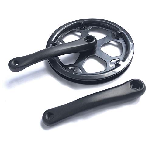 Pvczool Folding Bike Crankset 48T Square Hole 170Mm Cnc Crankset Bicycle Crank Set Sprocket