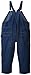 Key Men's Big & Tall Garment Washed Zip Fly High Back Bib Overall