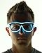 Electric Styles Light Up El Wire Glasses (Aqua)