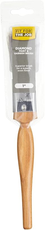 Fit For The Job 1 Inch Diamond Paint Brush Synthetic for Smooth Finish Walls view 3