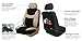 FH Group Automotive Car Seat Covers Breezy Flat Foam Padding Cloth Full Set Beige Seat Covers, Airbag and Split Rear Universal Fit Interior Accessories for Cars Trucks and SUV with Car Accessories