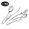 30-Piece Cutlery Set, VPCOK Flatware Set, Stainless Steel Silverware Sets Service for 6 High-Grade Mirror Polished Tableware Utensil Set with Gift Box Perfect Gift