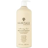 Hairitage Outta My Hair Gentle Daily Hydrating and Moisturizing Shampoo For Dry Hair with Jojoba Oil + Aloe Vera - Ultra-Mild + Moisture-Rich - Improves Dry, Brittle Strands, 21 fl. oz.