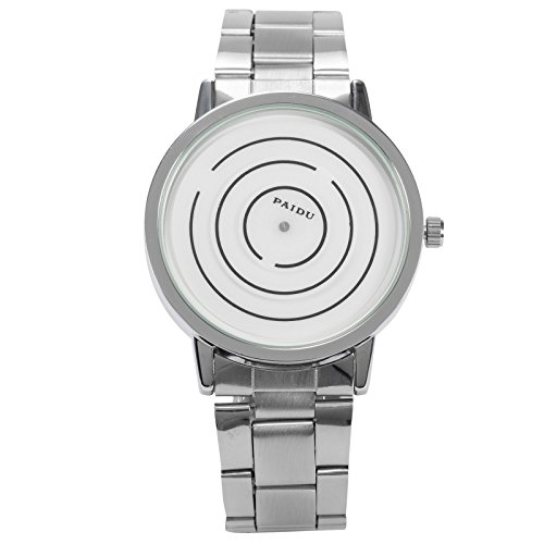 AMPM24 PHN024 Fashion Simple Men's Quartz Watch White Dial Alloy Band