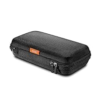 GLCON Portable Protection Hard EVA Case for External Battery,Cell Phone,GPS,Hard Drive,USB/Charging Cable,Carrying Bag Mesh Inner Pocket,Zipper Enclosure n Durable Exterior,Universal Travel Pouch Bag