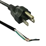 HQRP 10ft AC Power Cord for Porter Cable 100 630 6302 1002 Router, 330 351 352 352VS 505 Sander Mains Cable Repair + HQRP Coaster