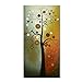 Wieco Art Life Tree Large Floral Oil Paintings on Canvas Wall Art Ready to Hang for Living Room Bedroom Home Decorations Modern 100% Hand Painted Stretched and Framed Grace Abstract Flowers Artwork