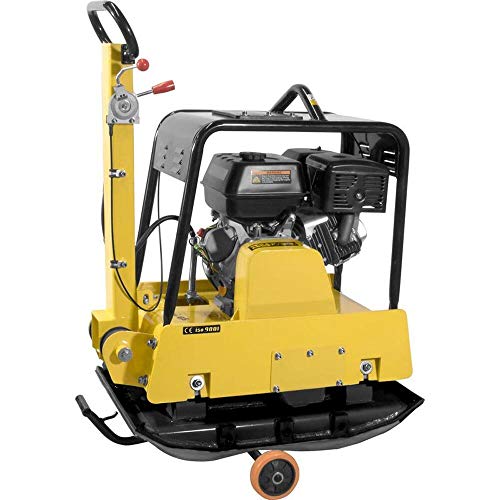 Güde Rüttelplatte GRP 260 (4-Takt-Motor, 389 cm³ Hubraum, 8,2/11 (kW/PS), 22 m/min Laufgeschwindigkeit, 38 kN max. Verdichtungsdruck, 90 cm Verdichtungstiefe, inkl. Polyurethanmatte und Fahrwerk) – Bild 3