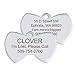 GoTags Stainless Steel Pet ID Tags, Personalized Dog Tags and Cat Tags, up to 8 Lines of Custom Text, Engraved on Both Sides, in Bone, Round, Heart, Bowtie and More (Bow Tie, Regular (Pack of 1))