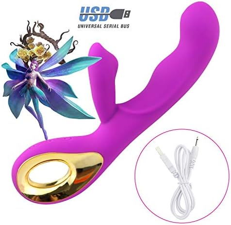G,Spotter Rabbit Vibretor Toy with Bunny Ears for Privacy Stimulation, Waterproof Stimulator with 10 Vibretion Modes Quiet Motor 3 Telescopic Rotation for Women Pleasure