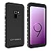 OTBBA Galaxy S9 Waterproof Case,Shockproof Protective Case with Dirtproof Snowproof Full Body Cover for Galaxy S9 (Black)