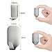Adhesive Hooks, Bestfy Heavy Duty Wall Hooks Stainless Steel Ultra Strong Waterproof Hanger for Robe, Coat, Towel, Keys, Bags, Home, Kitchen, Bathroom (Set of 16)