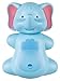Flipper Fun Animal Elephant Toothbrush Cover – Kids Toothbrush Holder with Cover – Toothbrush Holders for Bathrooms - Suction Cup Toothbrush Holder