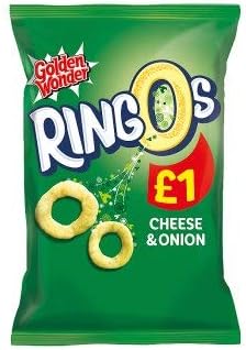 Golden Wonder Ringos Cheese & Onion 55g x 14 Bags