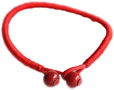 HuoGuo 2Pcs/lot Women Lucky Bracelets Bead Red String Ceramic bracelets & bangles Men Accessories Lovers Lucky Jewelry