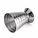 Emousport Bar Cocktail Jigger Three Scales Coffee Measuring Jigger Wine Cup Stainless Steel Practical Measure Jigger Bar Tool Party Supply (silver)