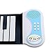 Home-37 Key Roll-up Piano Children Electronic Piano Children keyboard, mini volume soft silicone flexible electronic digital music, speaker