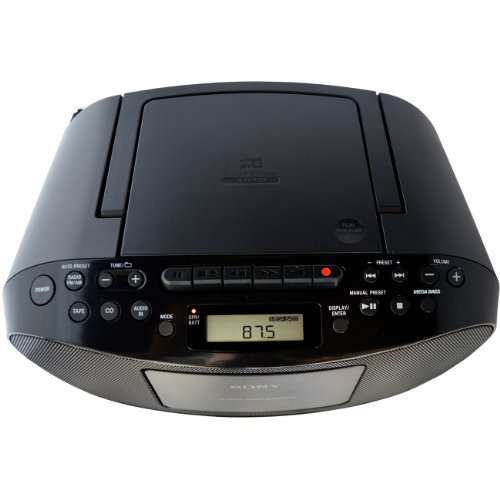 Sony MP3 CD/CDR/RW Cassette Recorder Digital Radio AM/FM tuner MEGA