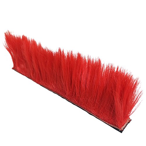 Namecute Skinhead Wig Red Helmet Mohawk Wig Costumes Hairpiece