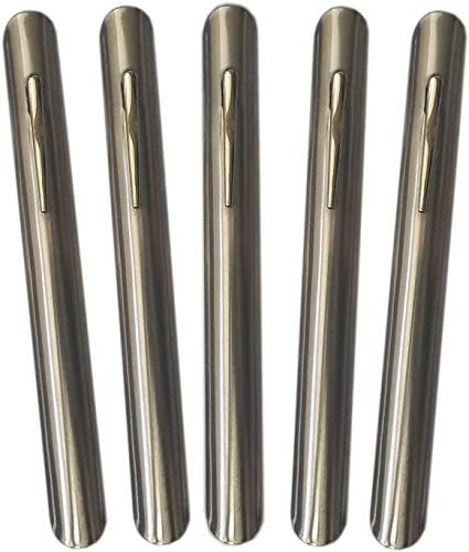 Stainless Steel Table Crumber - 4 Professional Crumb Sweepers + 1 Bonus - Small, Lightweight, and Very Durable - Very Easy to Clean (4+1)