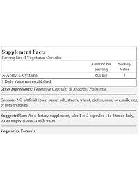 N-Acetyl Cystein 600 mg (NAC) – Sin Srearates – Sin relleno, 2
