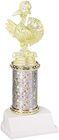 Thanksgiving Turkey Trophy with 3 Lines of Custom Text